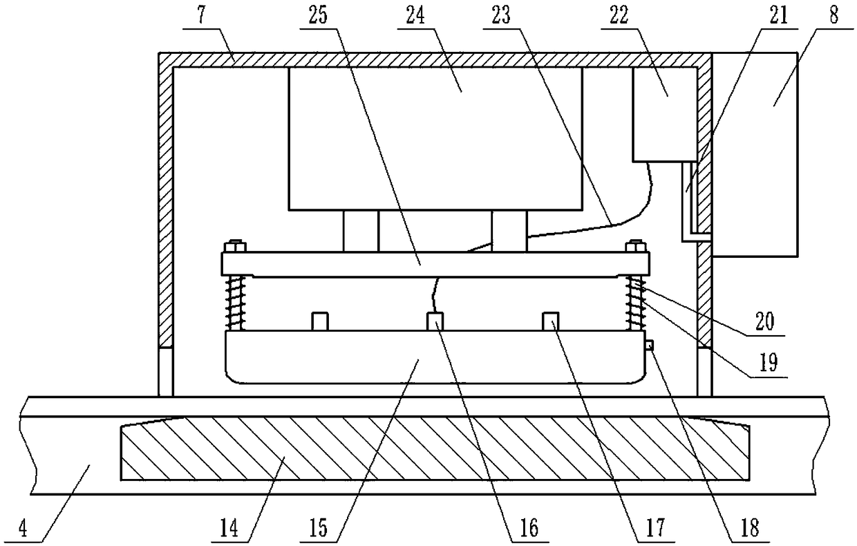 Textile cloth ironing and pressing device