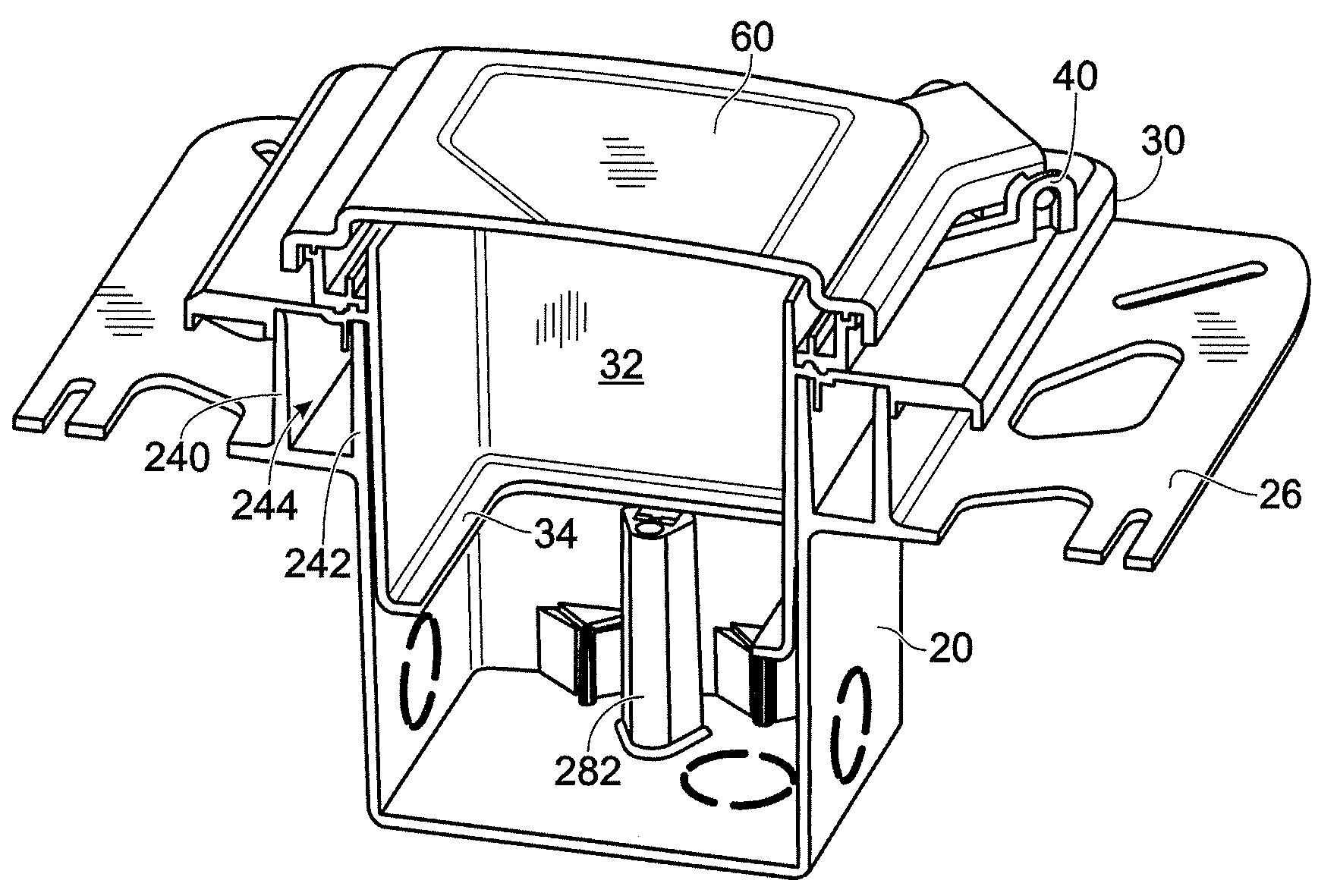 Recessed While-In-Use Electrical Box