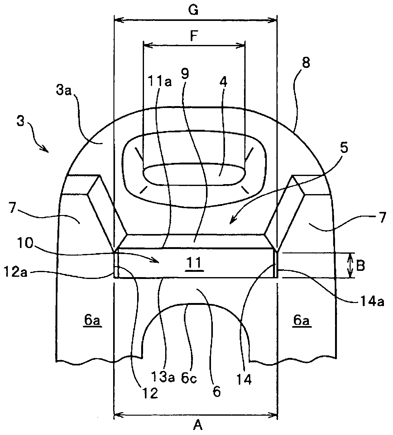 Metal double-sided tooth and slide fastener