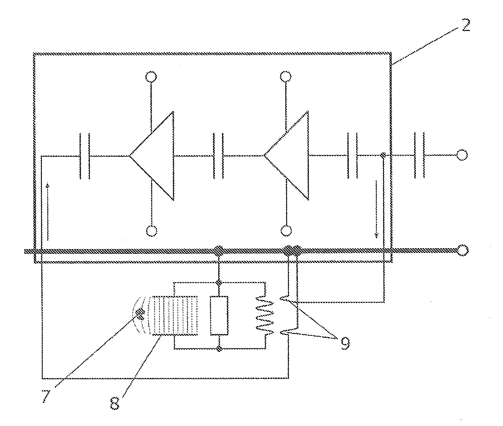 Non-invasive measurement of dielectric properties of a substance