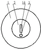 Mechanical asynchronous gear pushing anti-theft lock