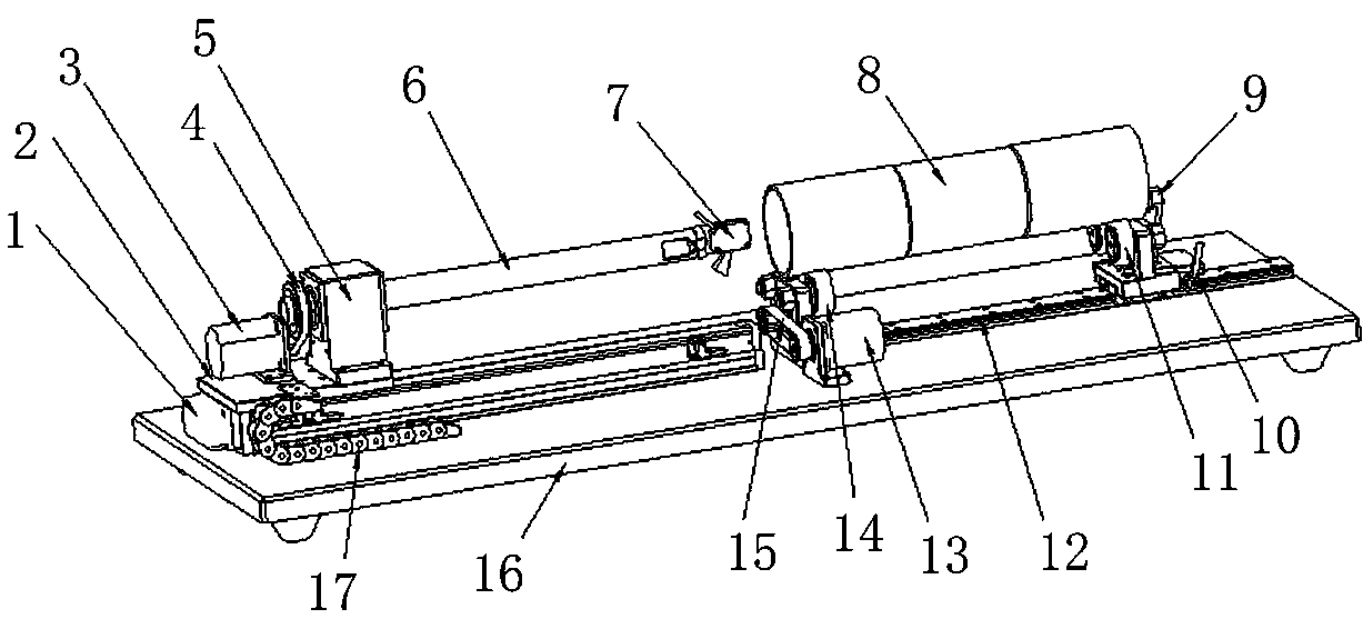 Non-contact extreme value method inner diameter detection method and device