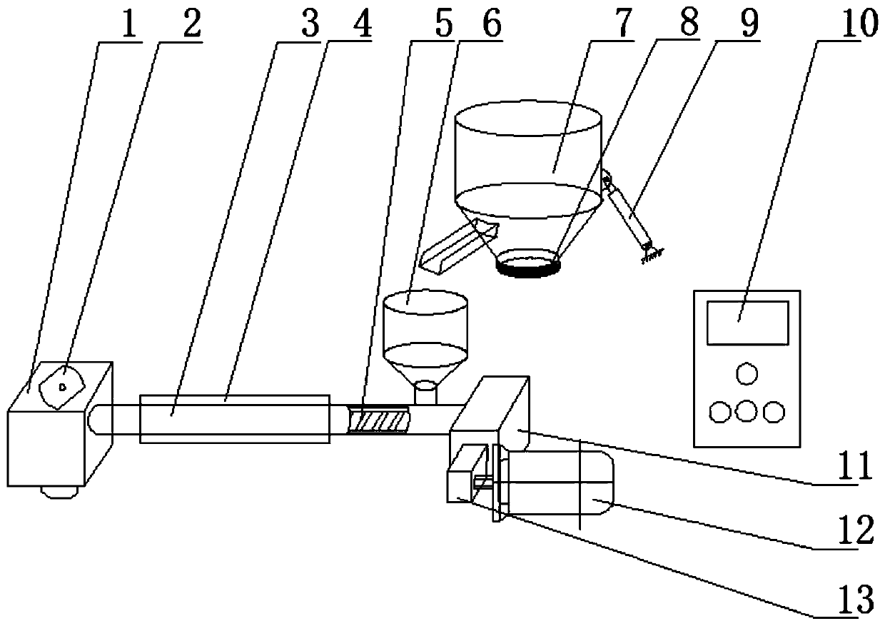 A fiber-reinforced composite material ring-wrapped printing nozzle