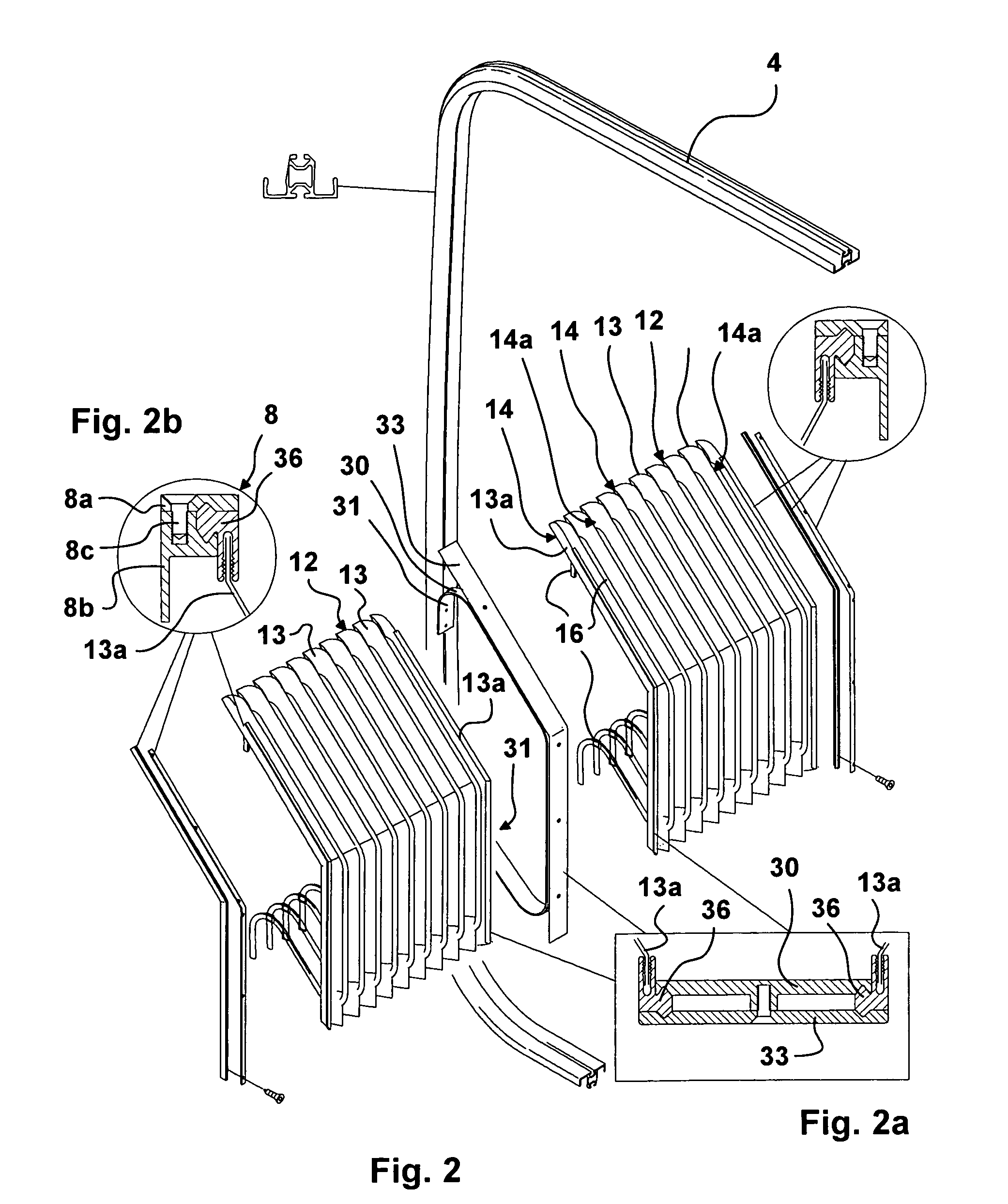 Apparatus for covering the track joint (track joint cover) between the rotary plate and the bellows of a connection between two hinge-linked vehicle sections