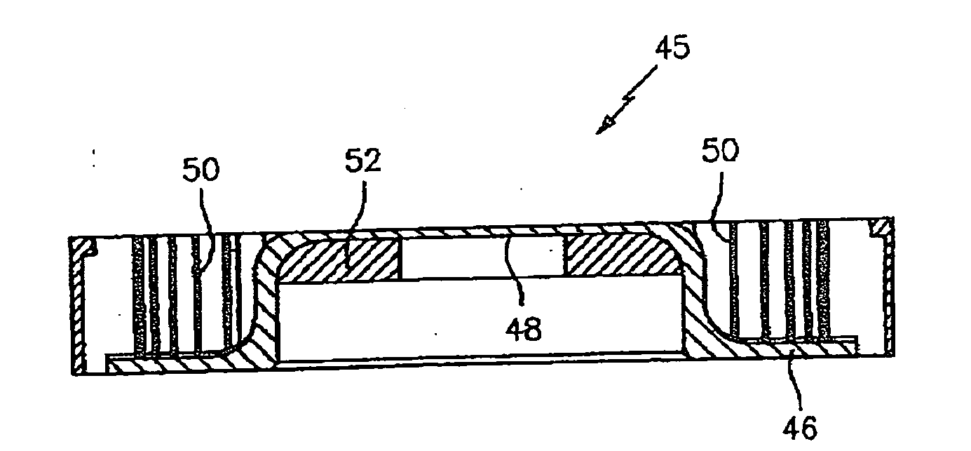 Centrifugal Blower with Partitioned Scroll Diffuser