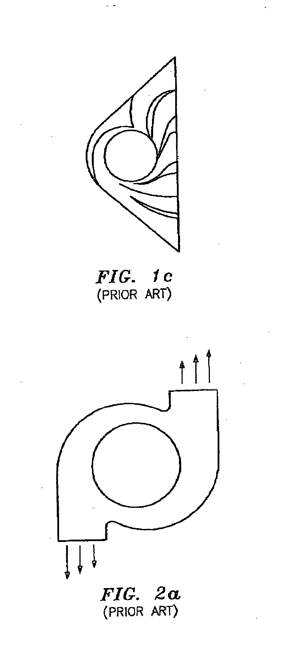 Centrifugal Blower with Partitioned Scroll Diffuser