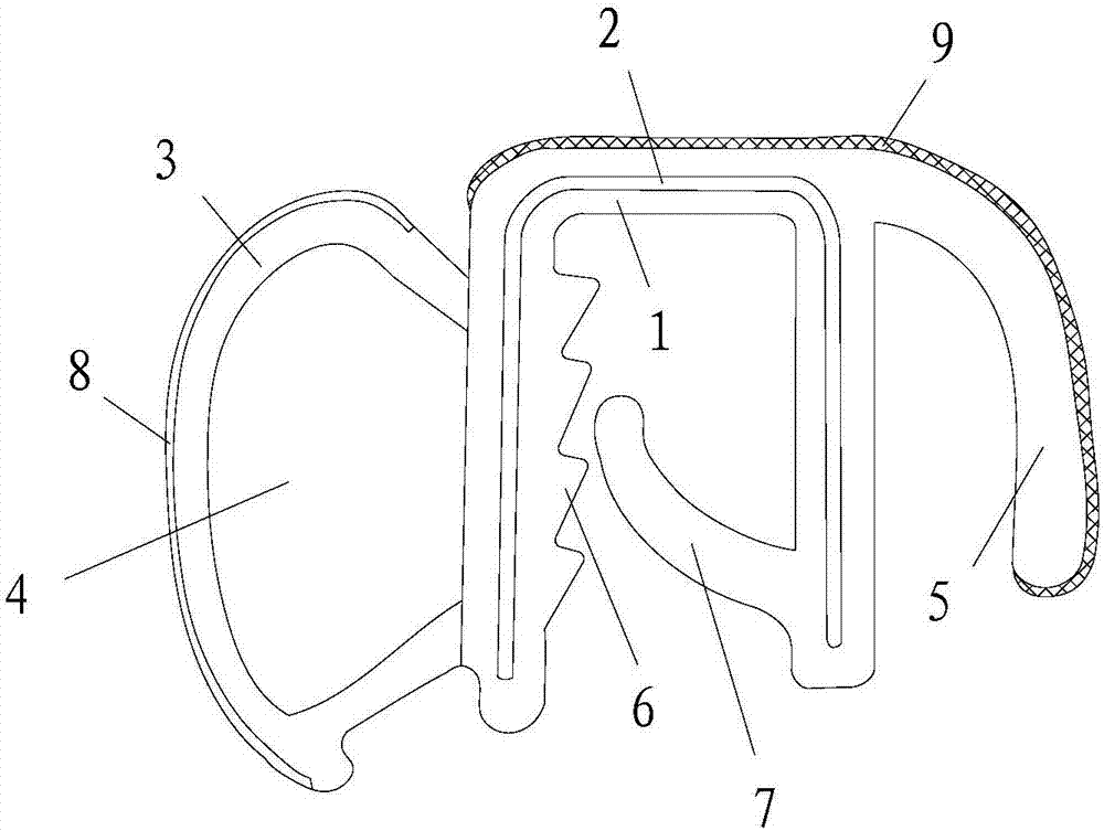 Sealing strip coating rubber and preparation method thereof, and car door sealing strip and preparation method thereof