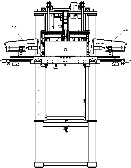 A vacuum heat sealing device for plastic bags