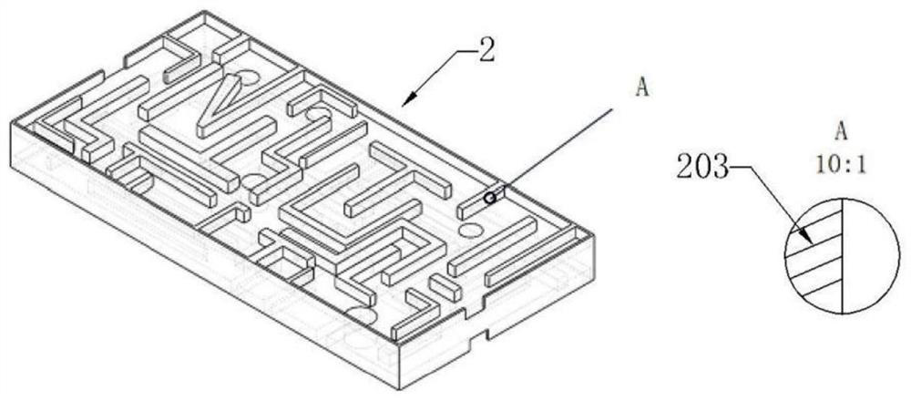 Chip packaging structure and preparation method thereof