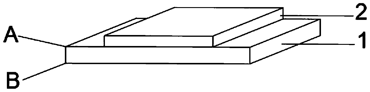 Back capacitor structure and manufacturing method