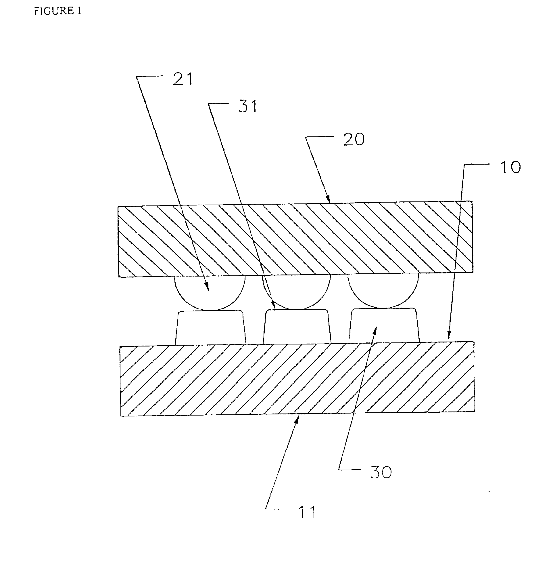 Plated probe structure