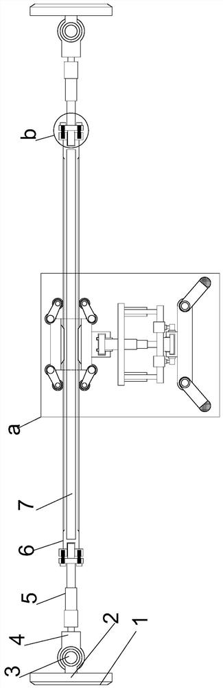 A portable numerical control machine tool state monitoring device