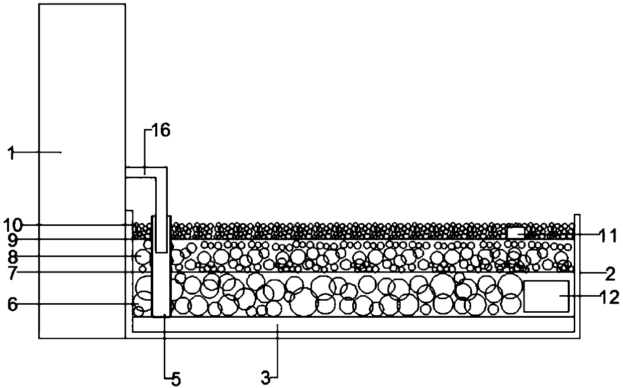 Seedling growing system special for fish and vegetable symbiosis