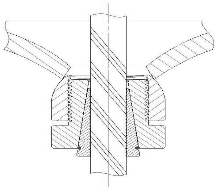 Energy-absorbing impact-resistant anchorage device assembly and mounting method thereof