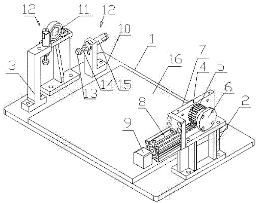 Automatic overturning mechanism for welding fixture