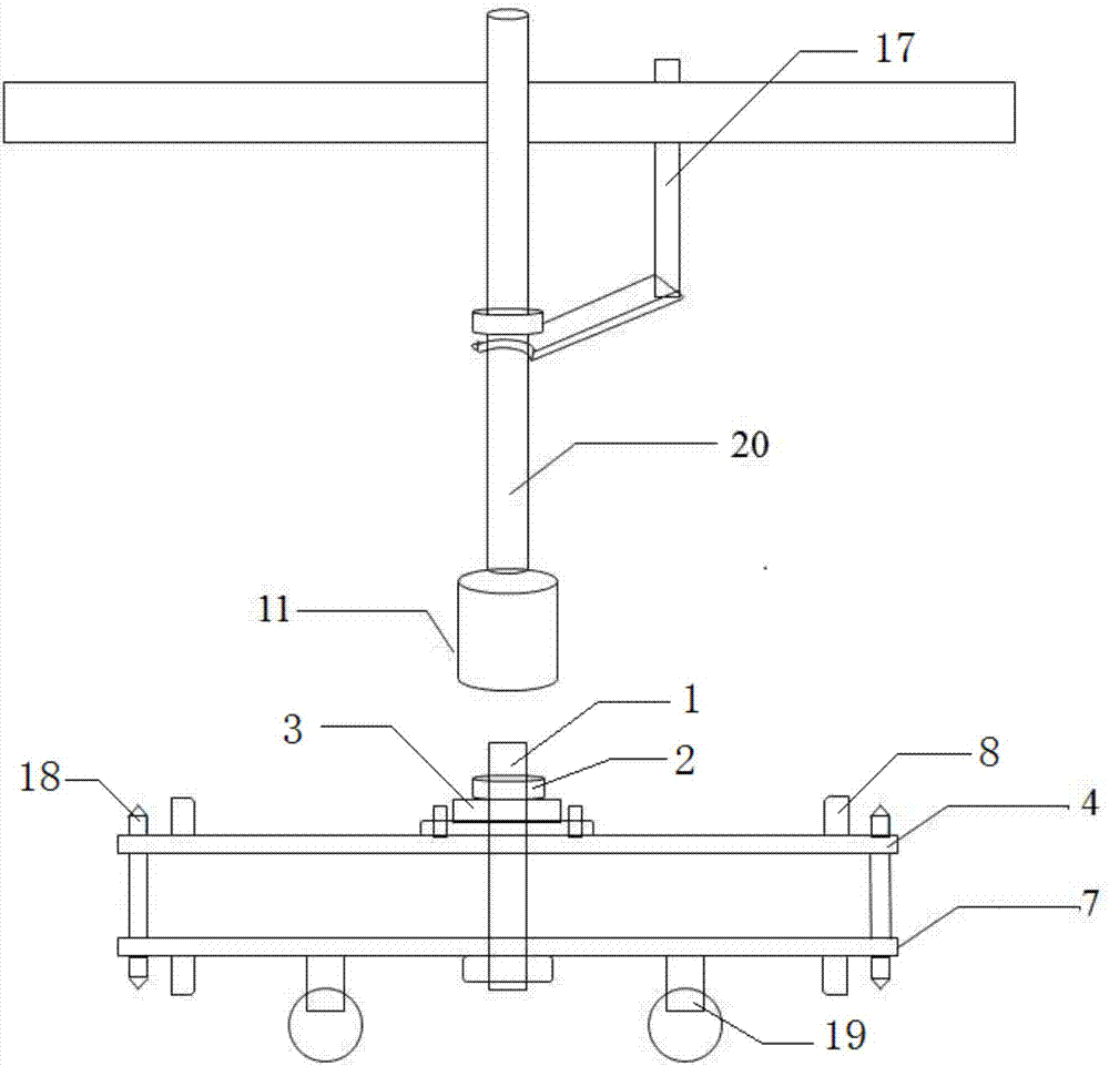 Novel hackle clamp device