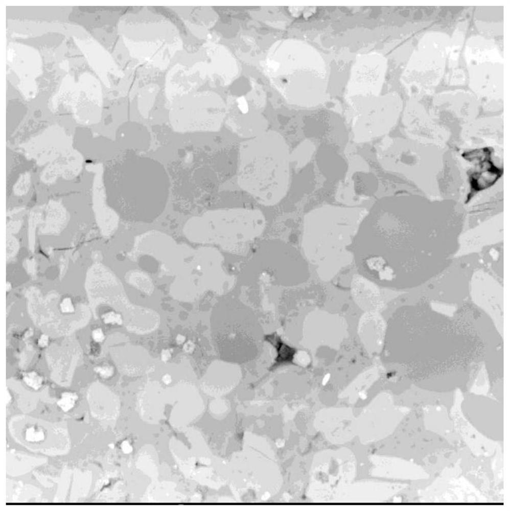 Low-dielectric low-high-frequency-loss LTCC material and preparation method thereof