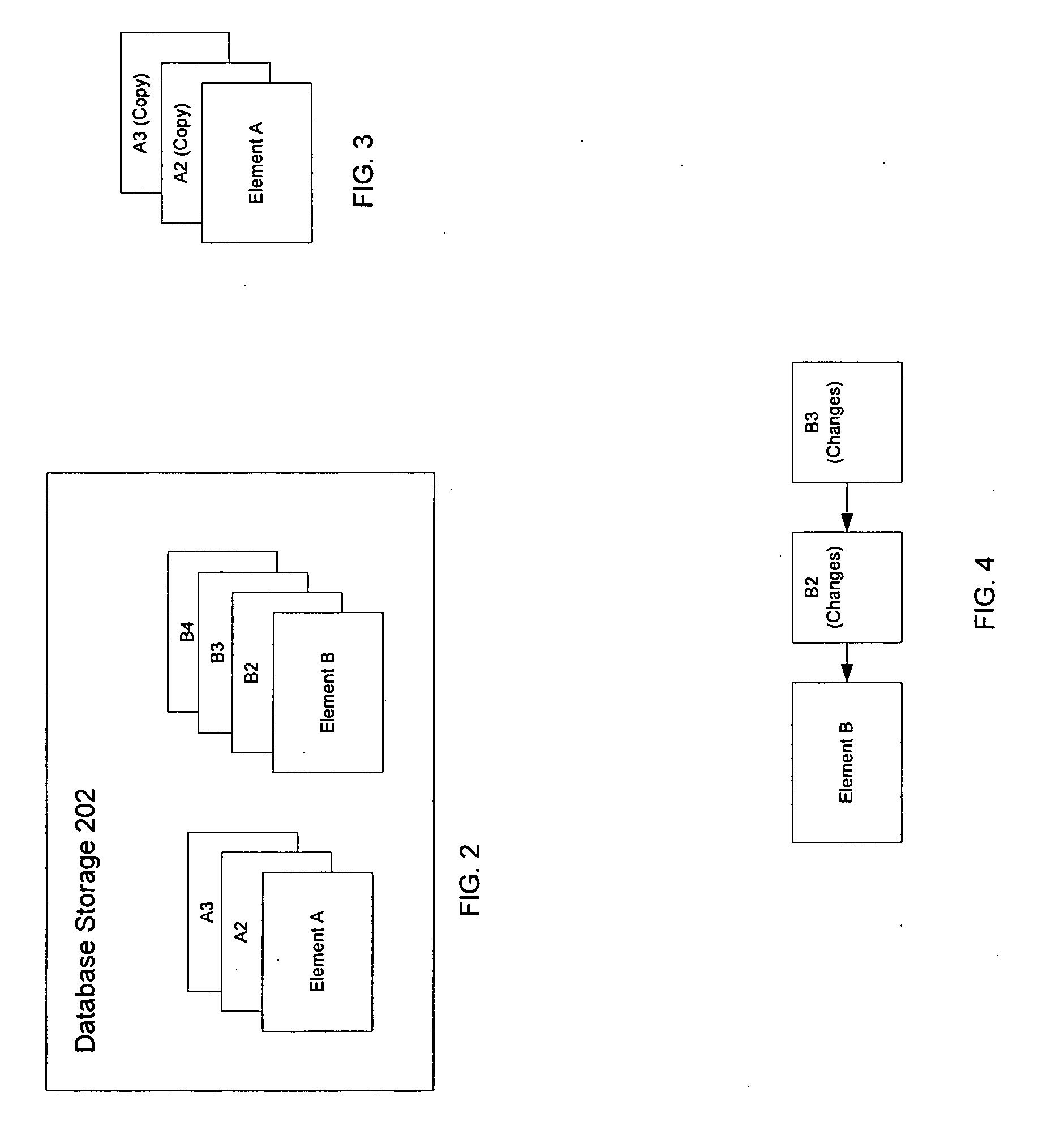 Database element versioning system and method