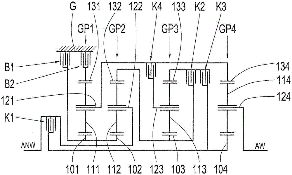 Transmission for a motor vehicle