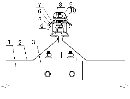 A double-layer roof panel system with improved waterproof performance