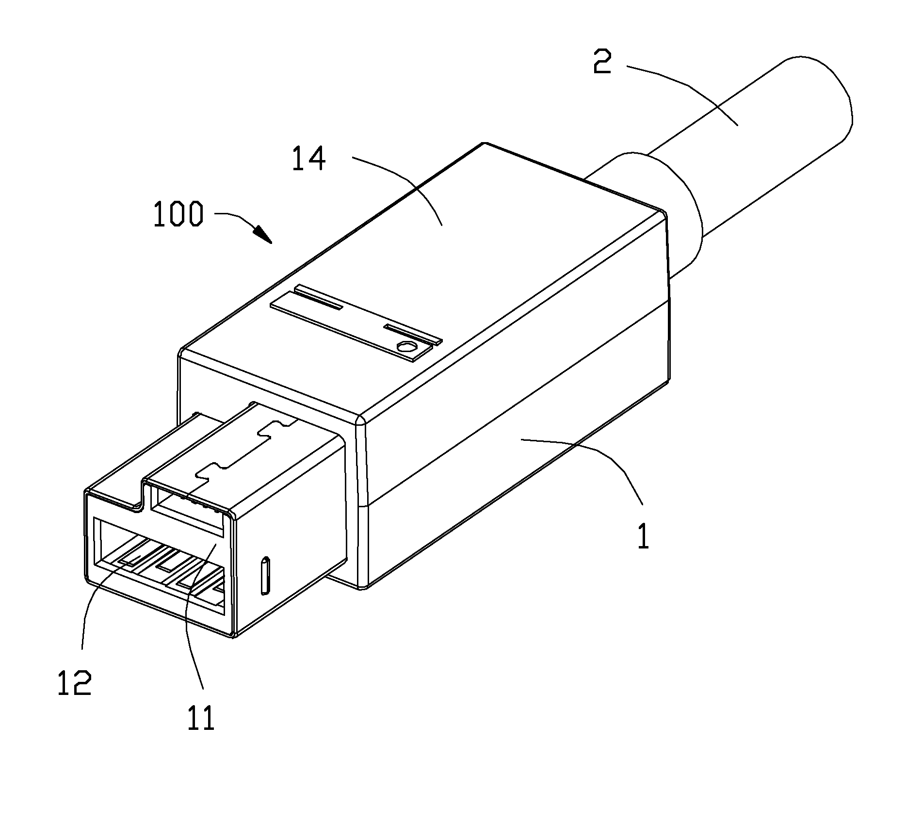 Cable connector assembly installed conveniently and method of assembling the same