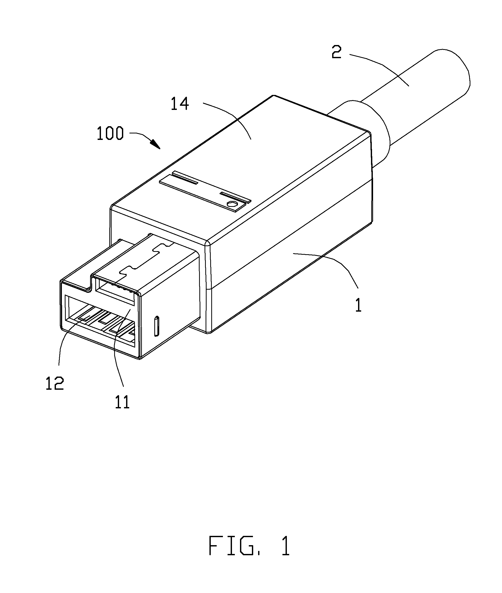 Cable connector assembly installed conveniently and method of assembling the same