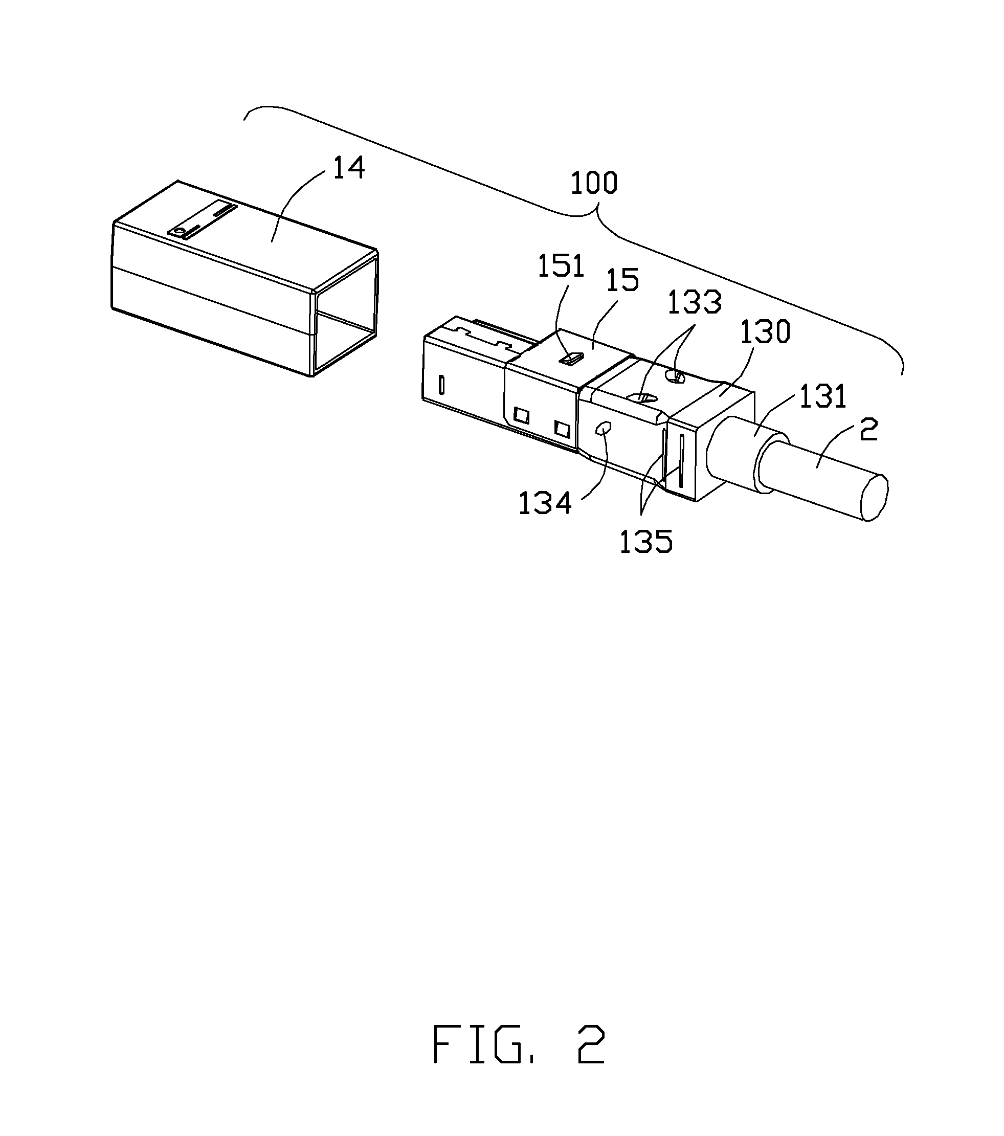 Cable connector assembly installed conveniently and method of assembling the same