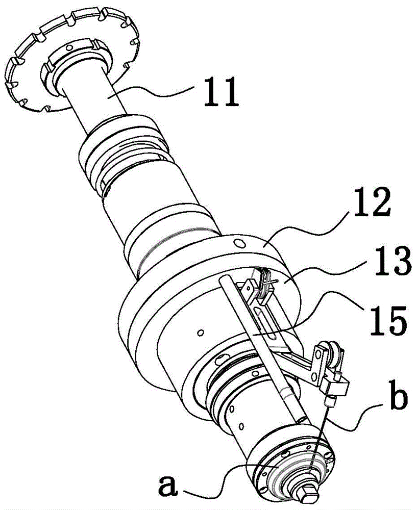 Heating system and heating method of double-head hollow coil winding equipment