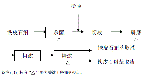 Dendrobium officinale mask and preparation method