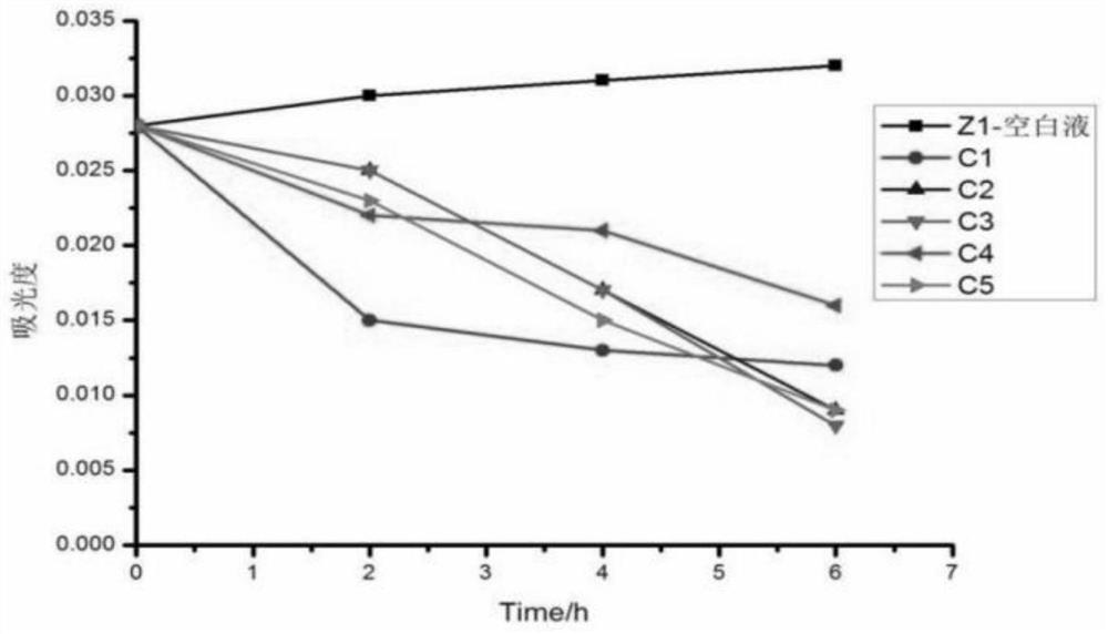 Method for preventing and treating illicium verum anthracnose by using nano antibacterial agent in combination with organisms