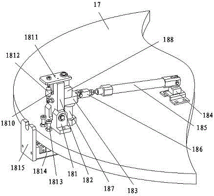 Four-station rotary plate mechanism of electromagnetic valve iron core component assembling machine