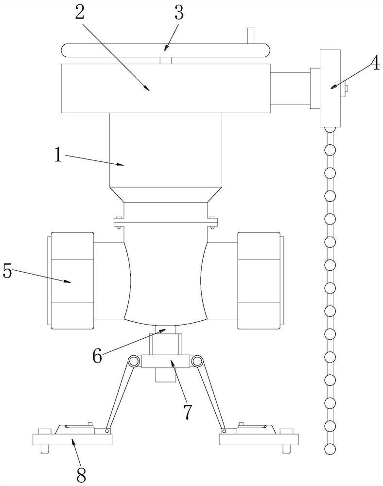 A flow regulating valve