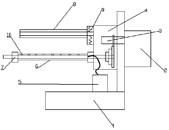 Plastic differential film rolling device for clothes