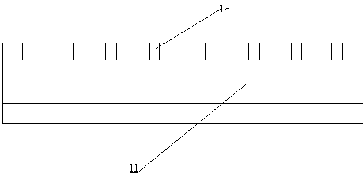 Plastic differential film rolling device for clothes