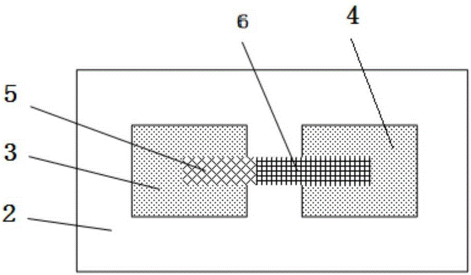 Two-dimensional material heterojunction field effect transistor, preparation method thereof and transistor array device