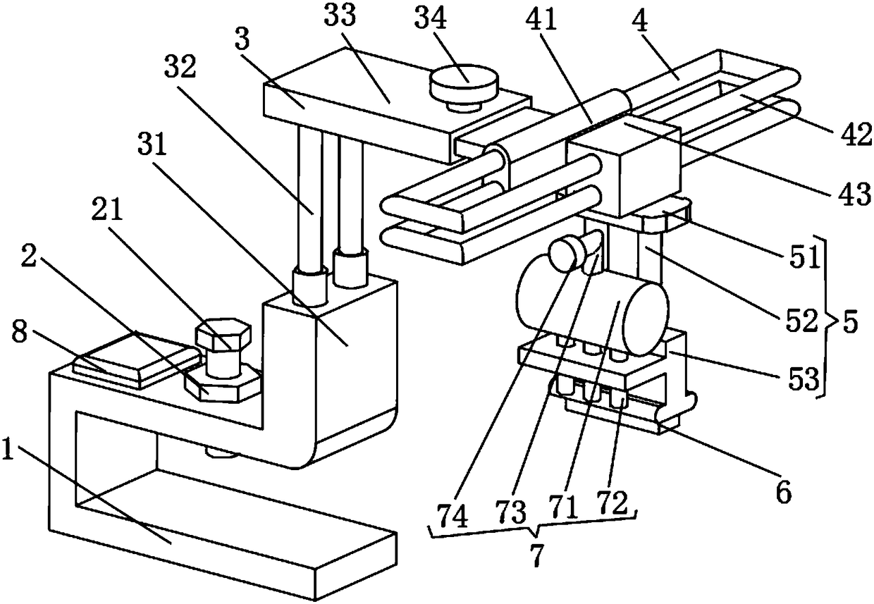 Medicine applying device for clinical use in obstetrics and gynecology department