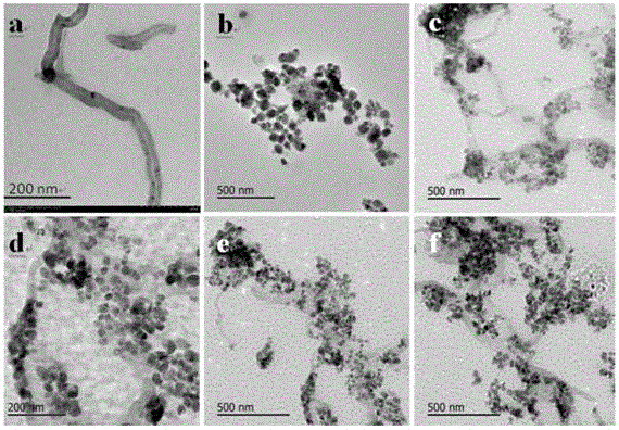 Modified cobalt-manganese-oxide-doped carbon nanotube catalyst as well as preparation method and application thereof