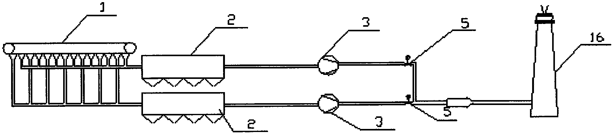 Sintering flue gas desulfurization and purification method and equipment