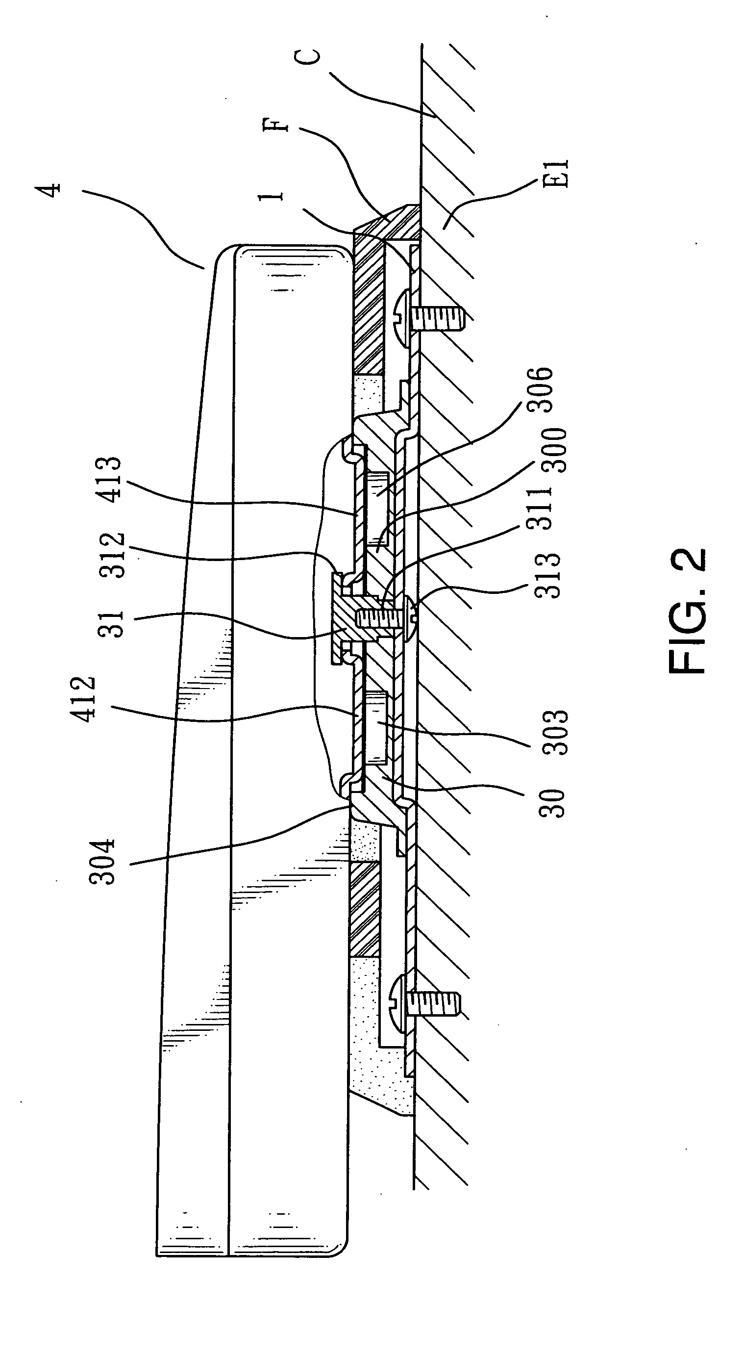 Fastening apparatus for a detachable multimedia player of cars