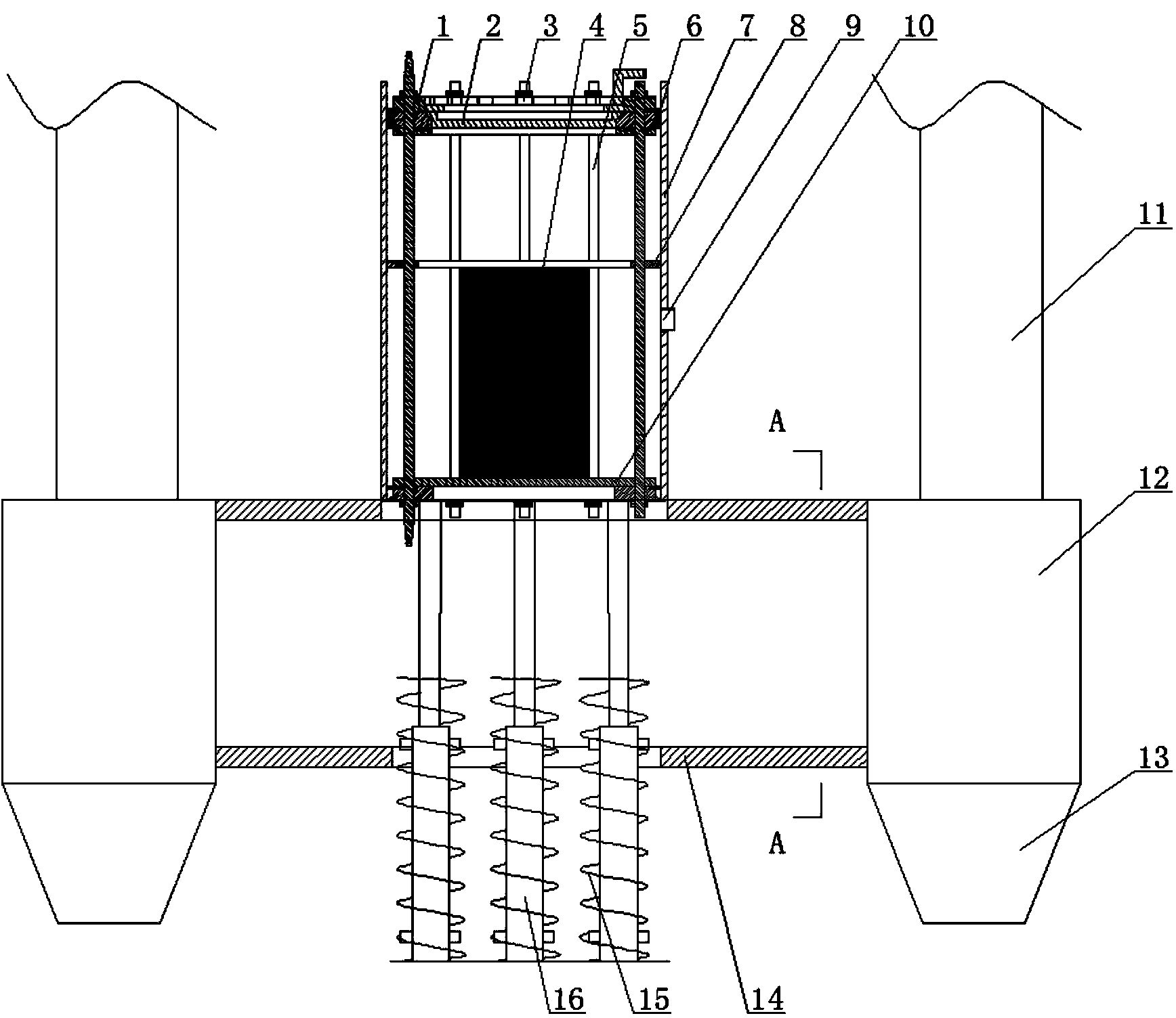 Steam ejection type organic garbage processor with steam-solid separation function