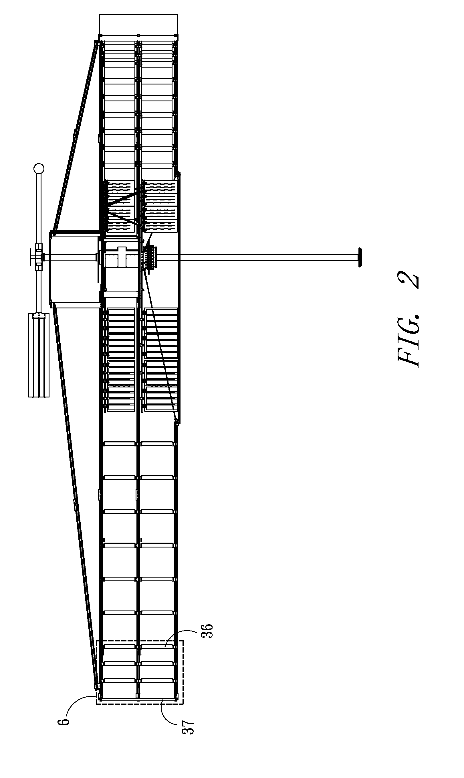 Tower type vertical axle windmill