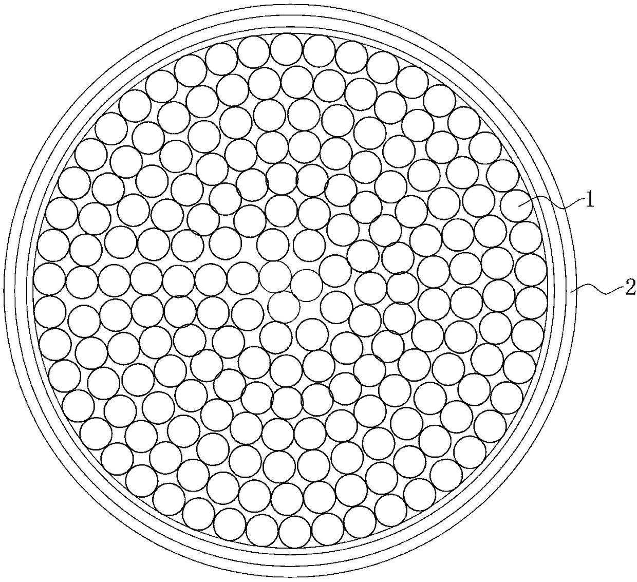 Composite grounding cable