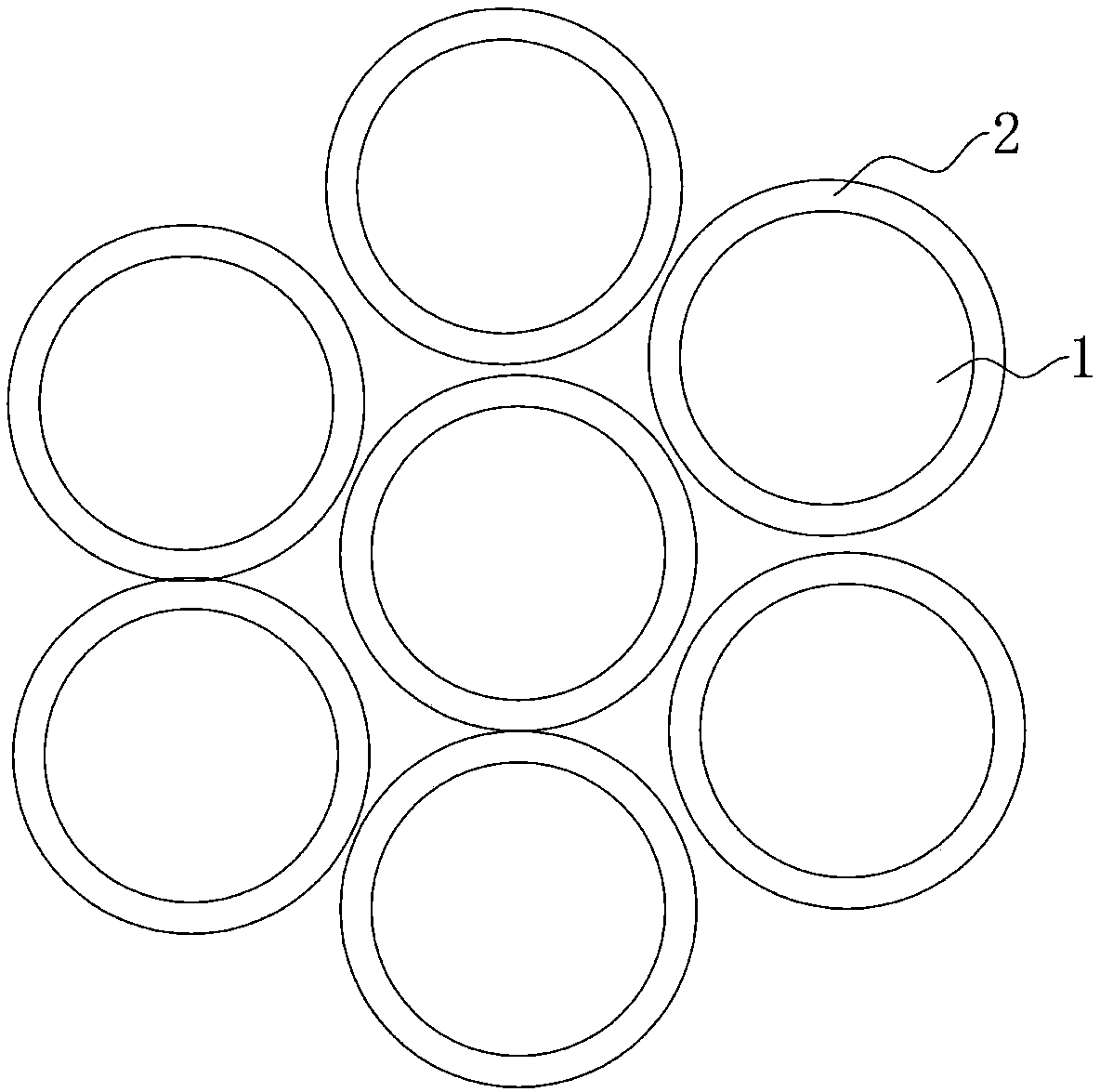 Composite grounding cable