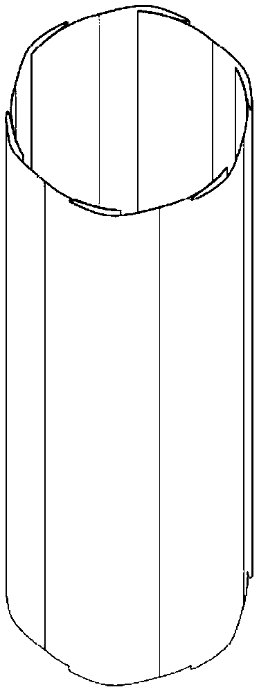 Foldable air bag and staggered elastic plate mixed hemostatic structure and hemostatic device