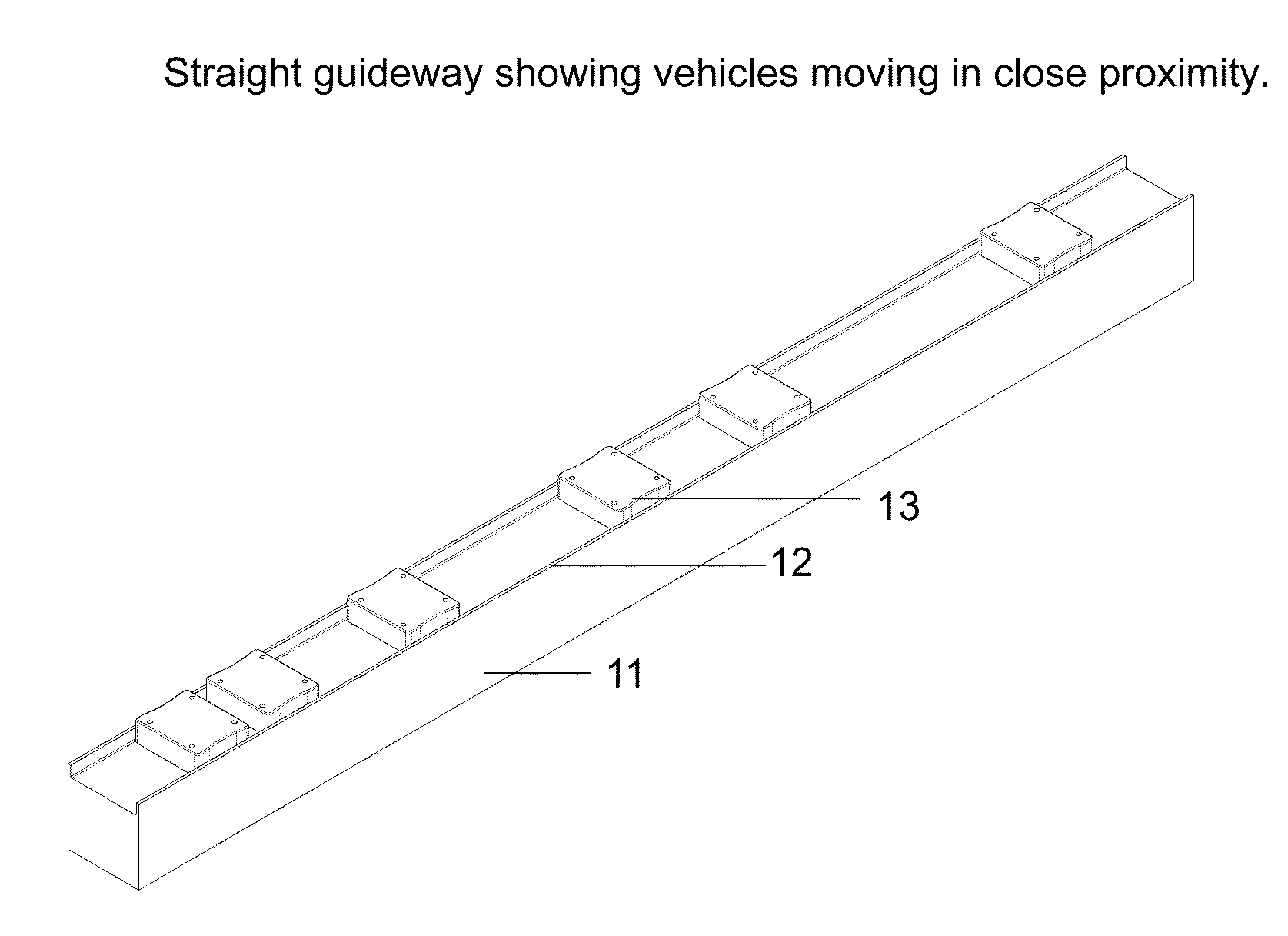 Transport system powered by short block linear synchronous motors