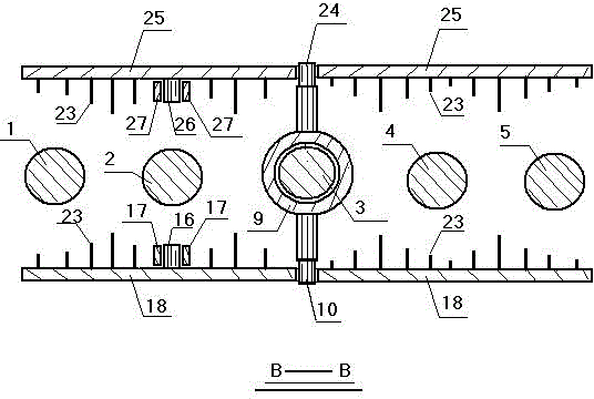 Five-axis SMW pile machine