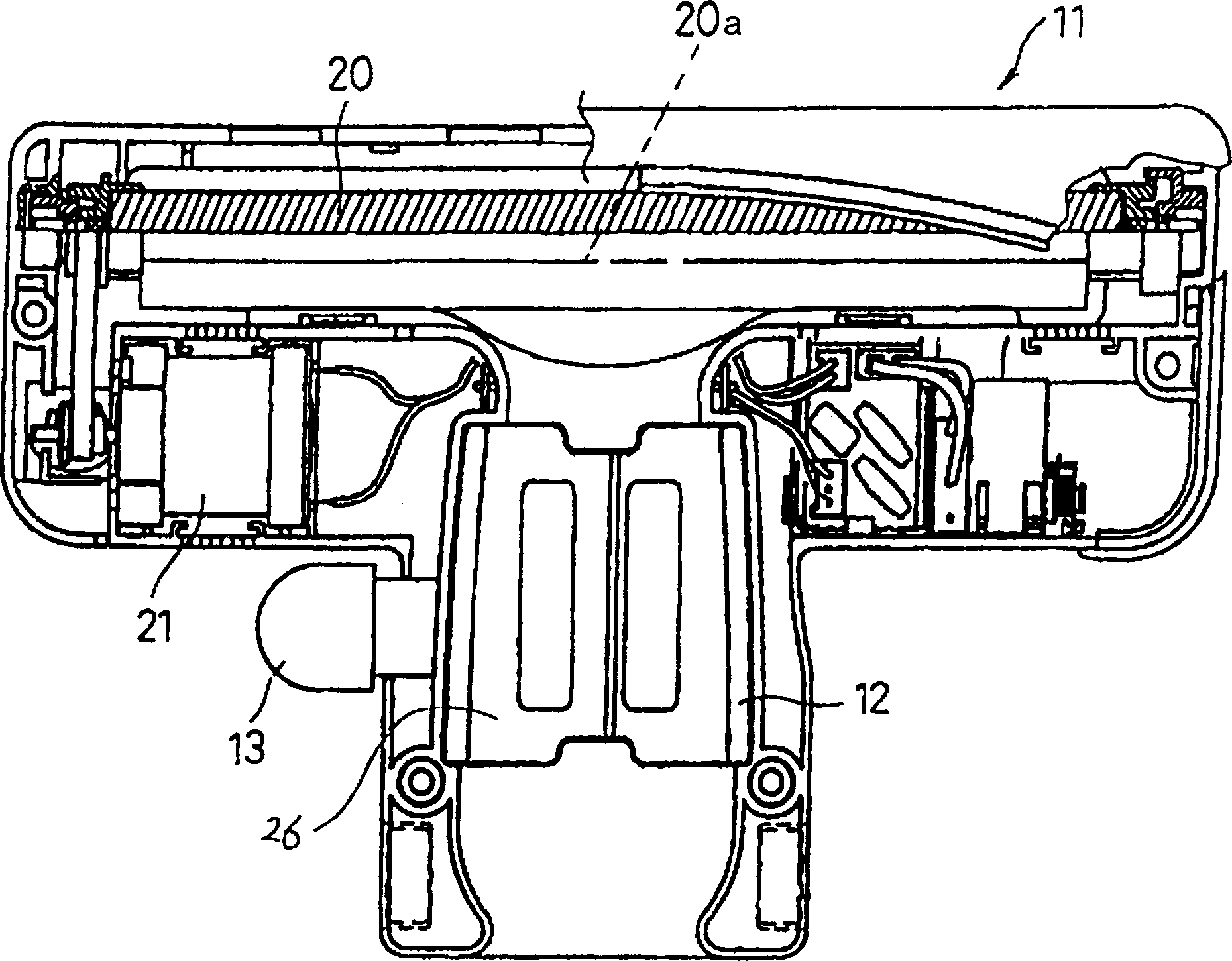 Suction unit for use in an electric vacuum cleaner and electric vacuum cleaner employing same