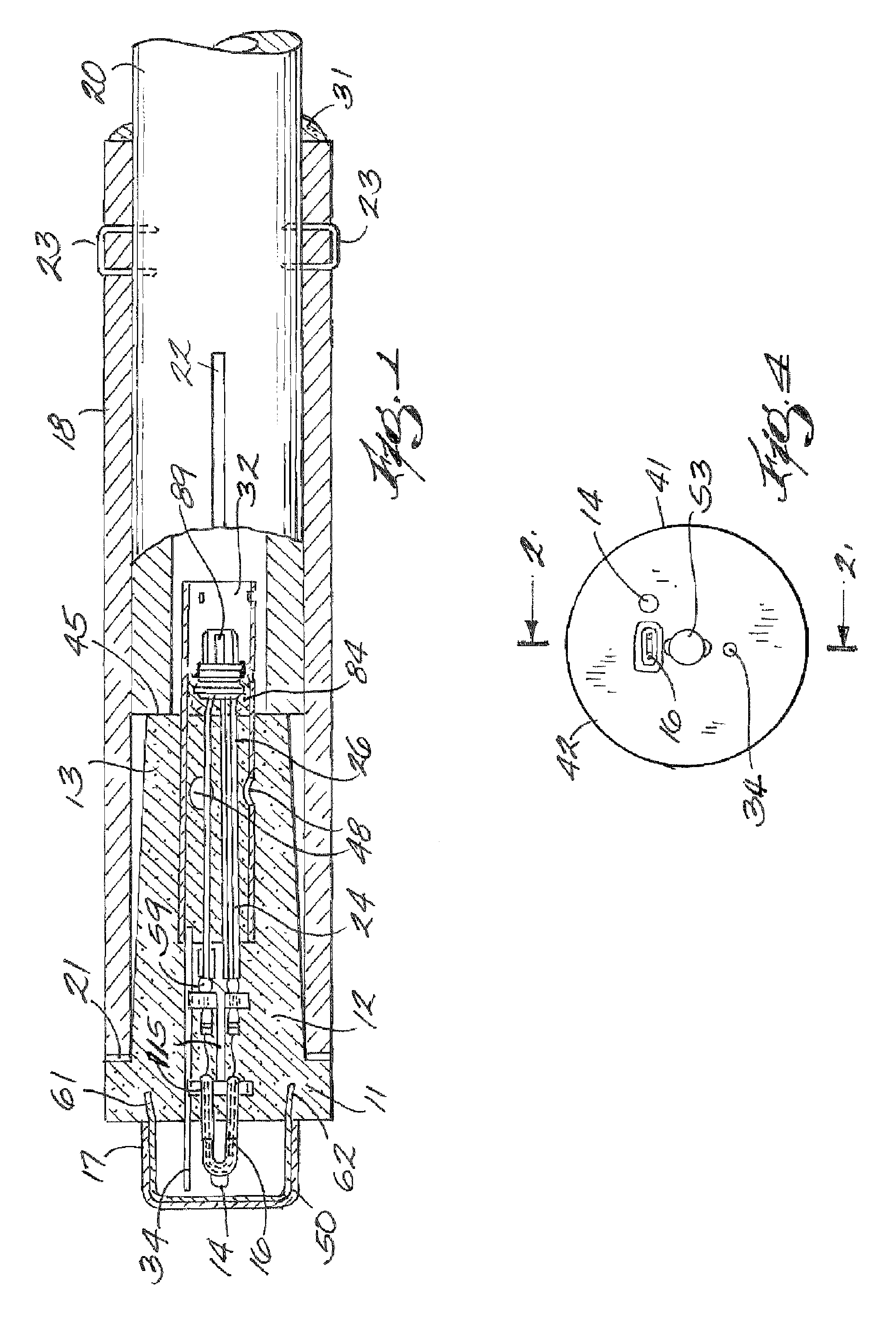 Immersible oxygen sensor for molten metals