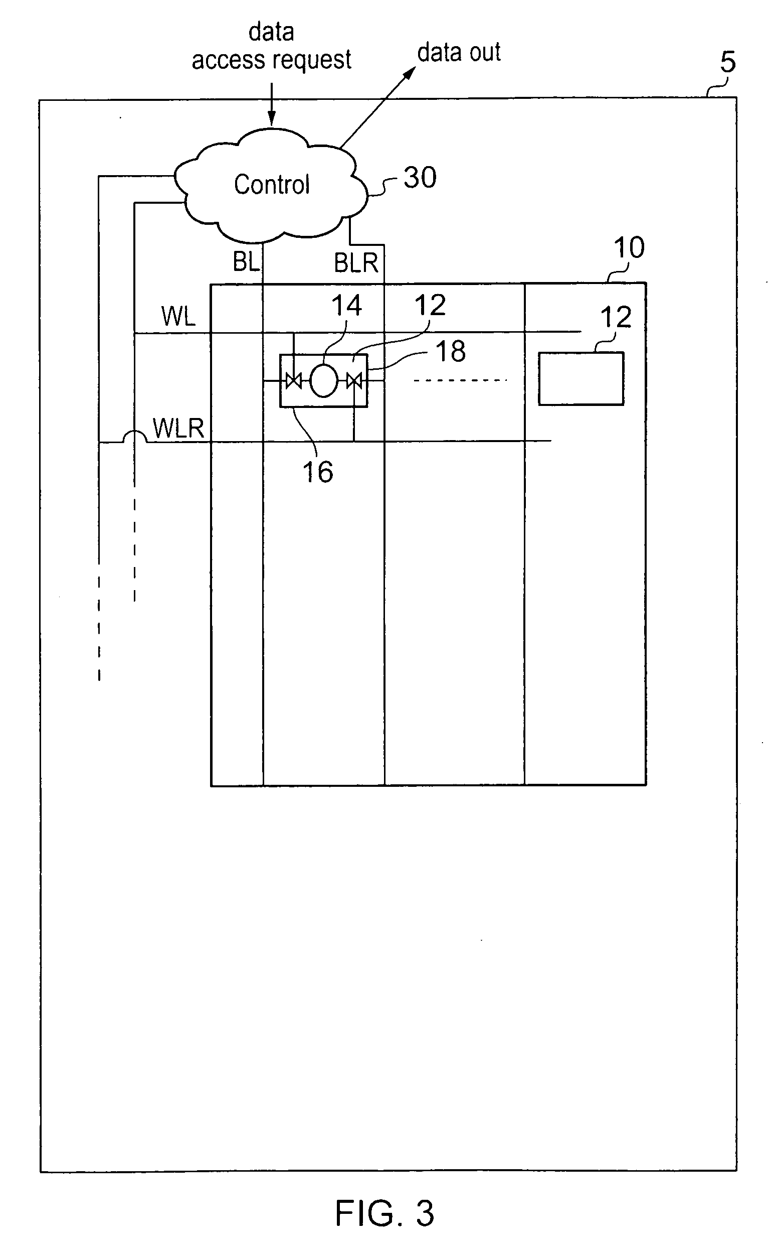 Memory with improved read stability