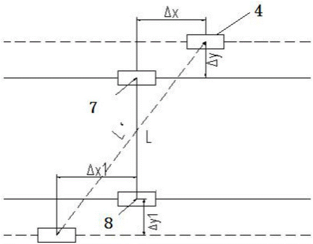 Furnace box temperature field reconstructing device and method based on acoustic method